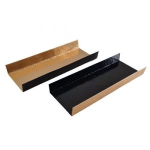 Pliants or/ noir 4.5 x13 + 1.5cm x 200 unités