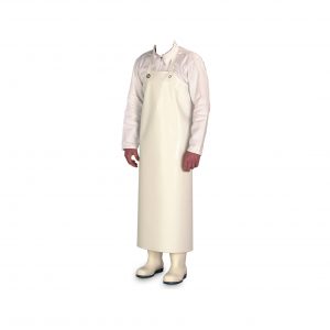 Tablier PVC blanc tous usages 75x100cm