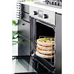 Support avec plaques à pizzas