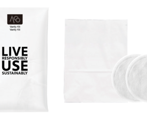 SET VANITY 2 COTONS-TIGES 2 DISQUES DE COTON BLANC