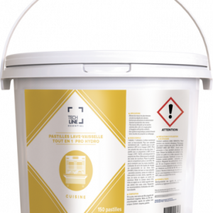 Pastilles lave-vaisselle tout en 1 pro hydro x 150 pastilles