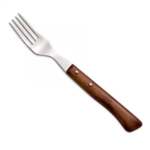 Fourchette à Steak ARCOS 20 cm manche bois foncé SC