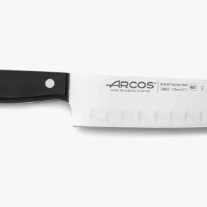 Couteau Santoku avec alvéoles Universal 170 mm