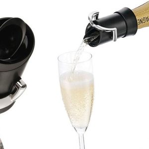 Bouchon à champagne avec bec verseur