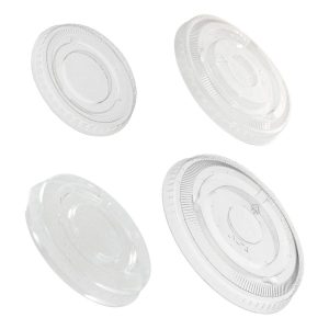 Couvercles pour pots à sauce PET