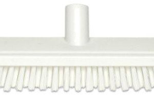 Frottoir  alimentaire 26cm douille inclinée fibre dure blanc
