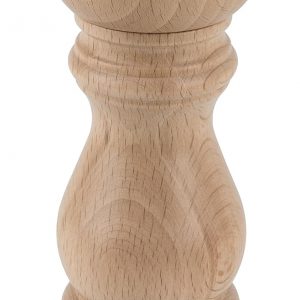 Moulin à poivre manuel en bois, naturel, 15 cm