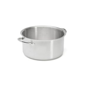 Faitout en inox PRIM'APPETY Ø28cm avec couvercle