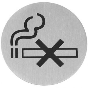Pictogrammes,  Non fumeur, Ø75mm