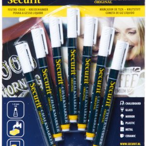 Feutres craie point 1.2mm blanc